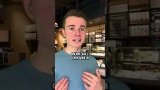 Starbucks Free Refill Hack! 🤑☕️ 