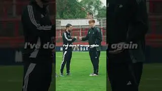 Ginge acts suss with Bernardo Silva 😰🫣 #football #footballshorts #adidas #portugal #mancity