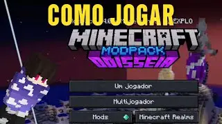 COMO JOGAR MODPACK ODISSEIA LGGJ MINECRAFT 2024