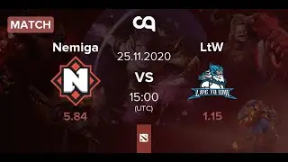 🔴LIVE Dota2 Nemiga VS Live to Win EPIC League (Bo3)