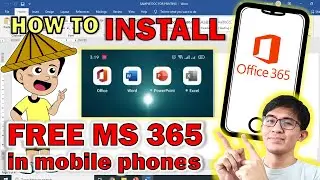 HOW TO INSTALL FREE MS OFFICE 365 ON MOBILE PHONE OR TABLET | FREE DOWNLOAD FOR DepEd EMPLOYEES