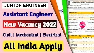 Junior Engineer Recruitment Vacancy 2022 | Diploma Jobs | All India Job | AIIMS JE AE Vacancy 2022