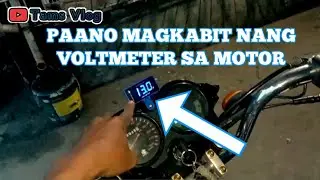 PAANO MAGKABIT NG VOLT METER SA BAJA CT 100