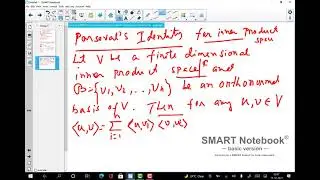 MA412, Lecture no 26 (Application of Gram-Schmidt process) by Tapas Chatterjee, IIT Ropar