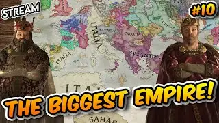 ITALIA WILL RULE EUROPE! | CK3 Multiplayer Live Stream #10 🔴