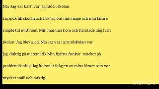 ISF/ Nationella Prov skriva om barndom