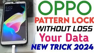 Oppo A83 Pattern Lock Remove Without Data Lose - New Update Tool✅️
