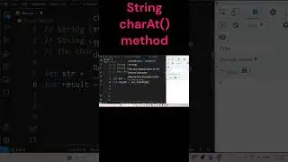 String charAt method in JavaScript