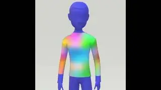 Simple 3D Model Rotation  #windows #gradient #tutorial #3d #3dpaint