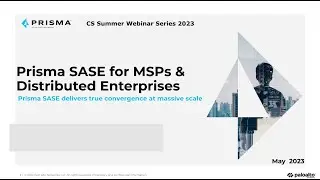 Prisma SASE for MSPs & Distributed Enterprises