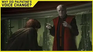 Why Did Palpatine's Voice Change After Killing Mace Windu?