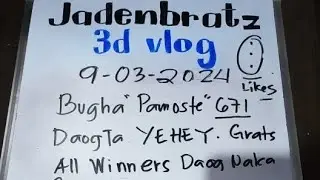 Booommm Buak napod Pamoste nato 671 bugha kaayo.naka Syn 719 daog kaayo..Congrats all Winners. Silip