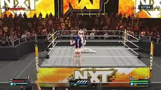 WWE 2K24 Anya VS Wendy Thong Special Referee Ironwoman