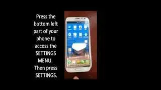 How to turn off 3g 4g for a Samsung Galaxy Note 2 Note 3 Note 4