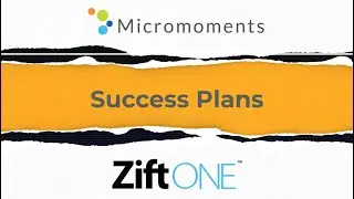 Zift Solutions Success Plans