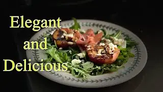 Grilled Peach Salad