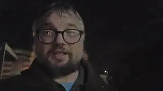 Mr HubNut is in Swansea, at night