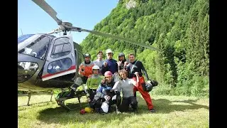 Discesa in prima del torrente Artogna