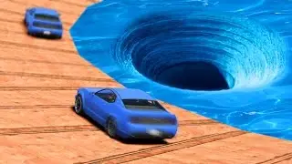 ВОДОВОРОТ СМЕРТИ НА ДЕРБИ! (GTA 5 Смешные Моменты)