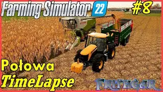 FS22 Timelapse, Połowa #8: Corn Harvest!