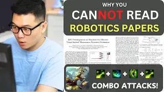 This is Why You Cannot Read The Robotics Papers