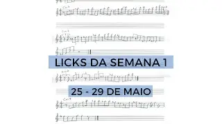 Licks da Semana 1 - Série do Instagram