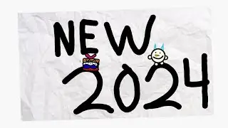 New year animation 2024🎄🎄(Новогодняя анимация 2024🎀🎇🎁)