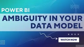 HOW TO FIX SLICER ISSUES | DATA MODEL ISSUES | AMBIGUITY ISSUES IN POWER BI