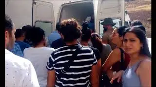 Engin'in naaşı morgdan çıkarılırken