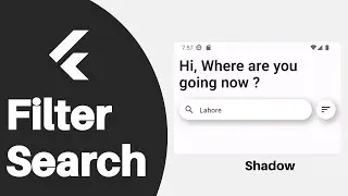 Flutter Filter Widget with Search and Sort Functionality | Flutter Search | Flutter Filter