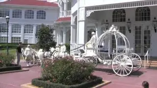 Disney Wedding Cinderella Carriage