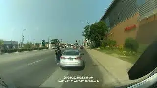 Staged Accident -- Minor Accident