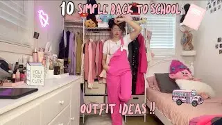 10 simple back to school outfit ideas 💡! Rf Leah / 2023 back to school!! #outfitinspo
