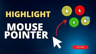 How to Highlight Mouse Pointer || InstallSoft