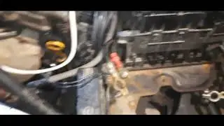 опель вектра б, сбока, подключение шланг и проводки/Vectra B 1,6 16v