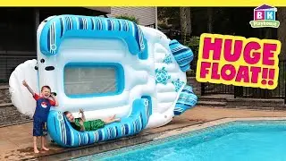 BIGGEST Pool Float EVER! | Huge H20 GO Float!