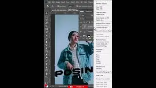 Transparent Text Effect In Photoshop #shorts #photoshop