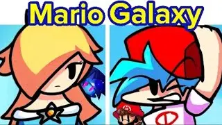 Friday Night Funkin' VS Super Mario Galaxy | Super Funkin Galaxy DEMO (FNF Mod) Enjoy 😉🎤💖