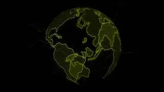 Digital Earth HUD Animation