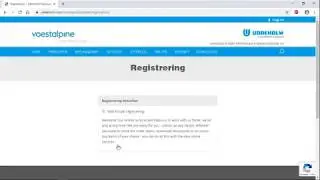 Uddeholm Norway – Registration on webshop completed