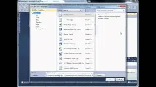Creating a new C project using Visual Studio 2010