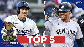 Who are currently the top 5 players in MLB? | CHGO Cubs Podcast