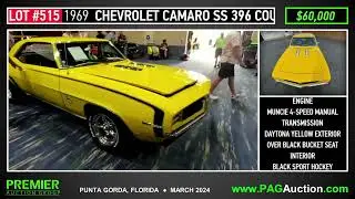 1969 Chevrolet Camaro SS 396