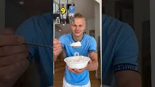 Haaland Turned Mbappé's Gym Into a Powder Storm 😂💨 