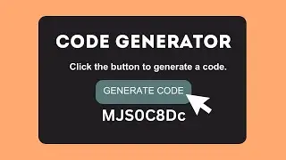 Code Generator Using HTML, CSS, and JavaScript.