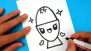 Yumurta Çizimi❤🐣❤Kolay Çizimler❤😋❤