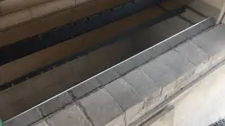 Комплекс из ручной формовки . Вариант устройства мангальных вставок