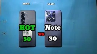 infinix hot 50 vs infinix note 30 speed test