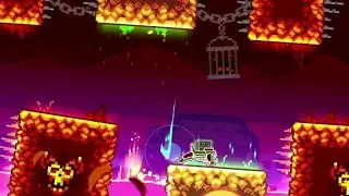28% my second try of new level dash 2.2 geometry dash