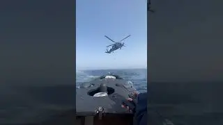 Aprovisionamiento vertical entre helicóptero de 